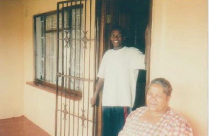 Margaret at the family home