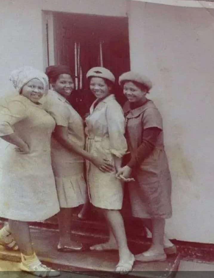 Margaret and her three sisters, young and together